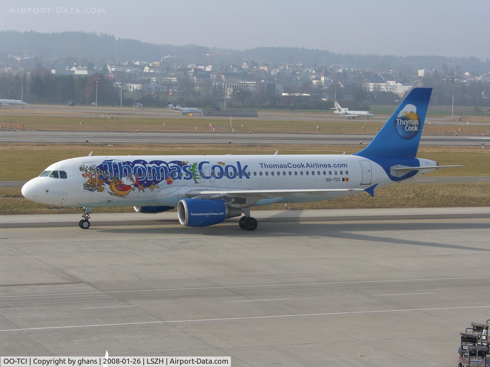 OO-TCI, 2003 Airbus A320-214 C/N 1975, Still a merry Christmas