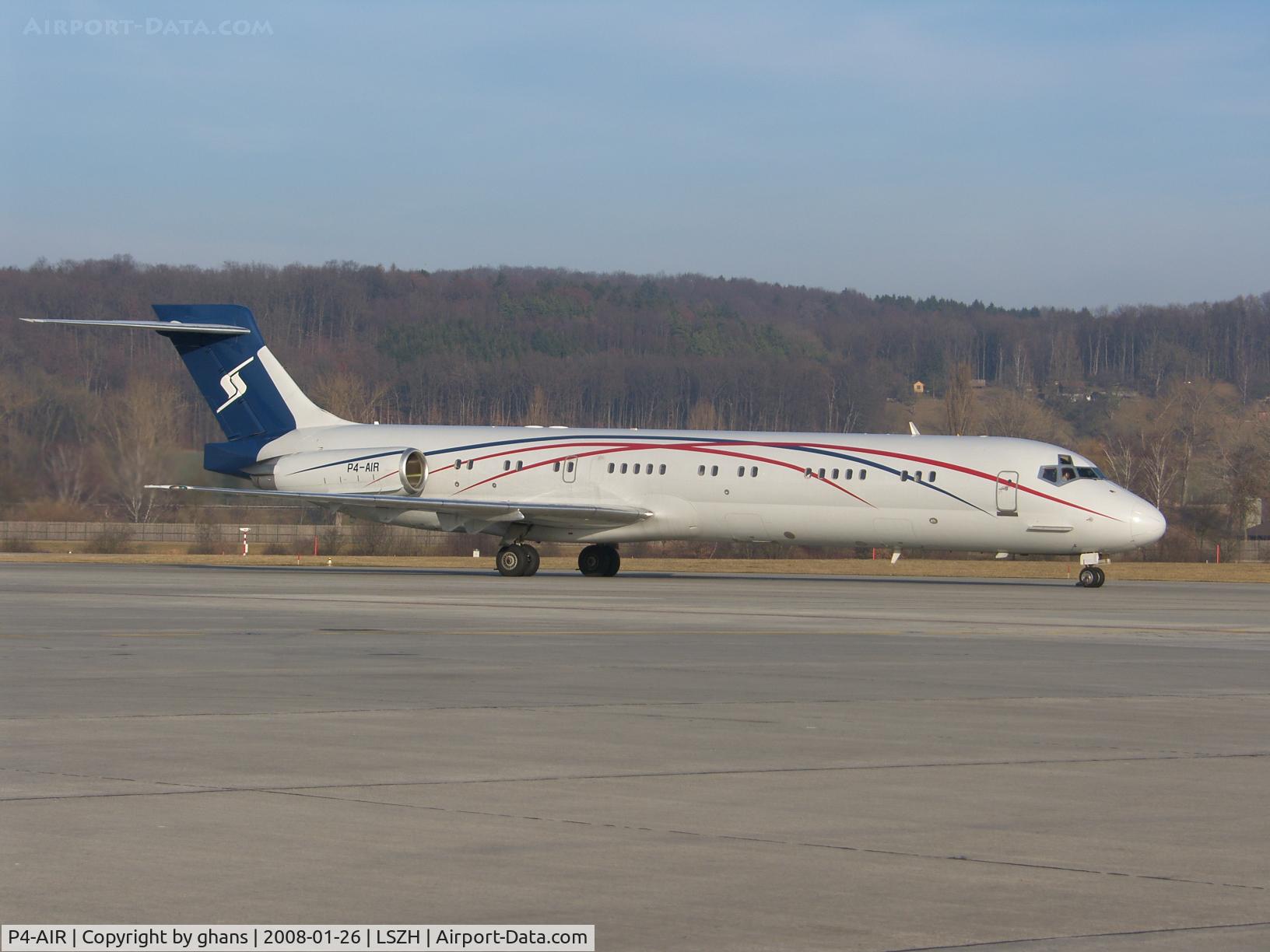P4-AIR, 1987 McDonnell Douglas DC-9-87 C/N 49412, Nice livery for this MD87