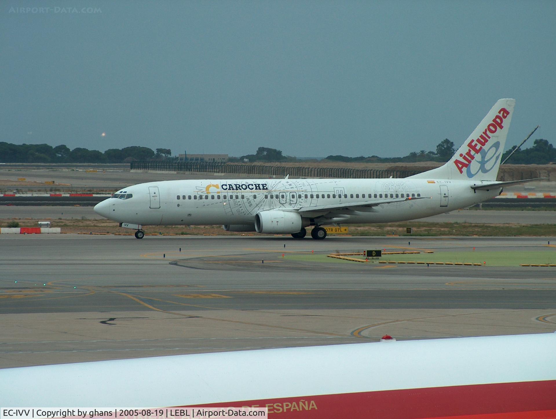 EC-IVV, 2000 Boeing 737-883 C/N 28323, Caroche
