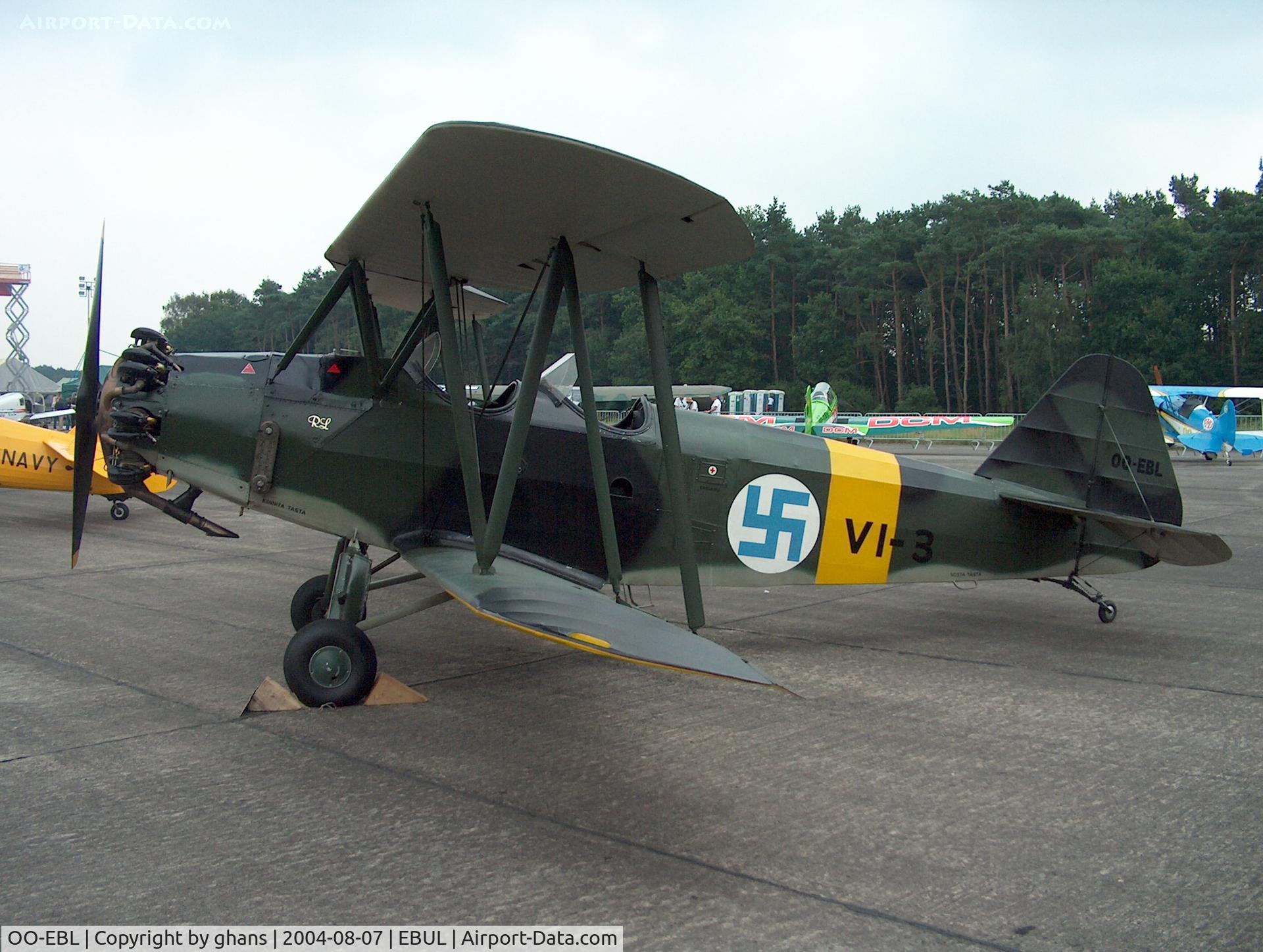 OO-EBL, 1939 Valtion Viima II C/N VI-3, Very good camouflage