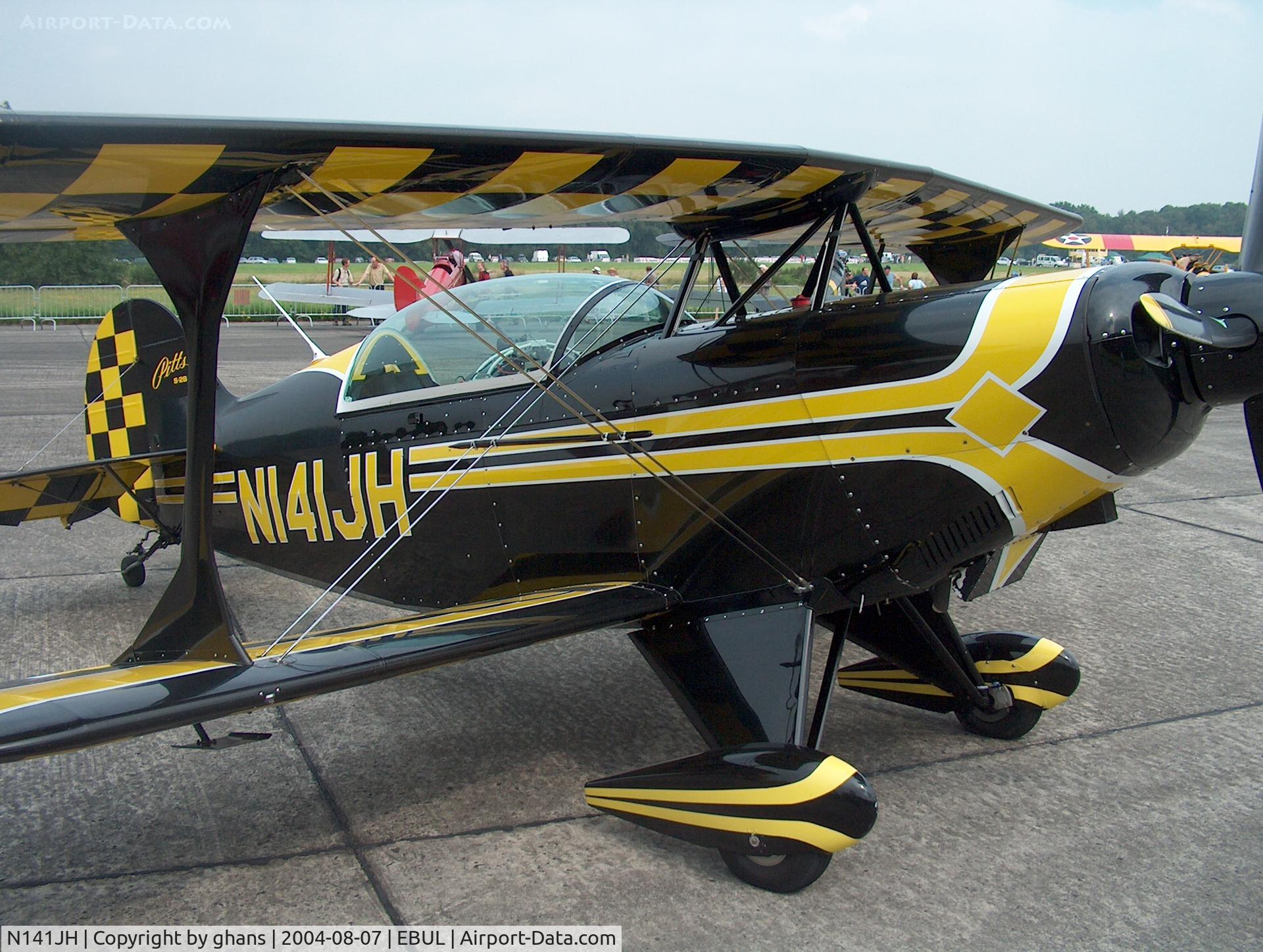 N141JH, 1991 Christen Pitts S-2B Special C/N 5201, Nice black/yellow Pitts
