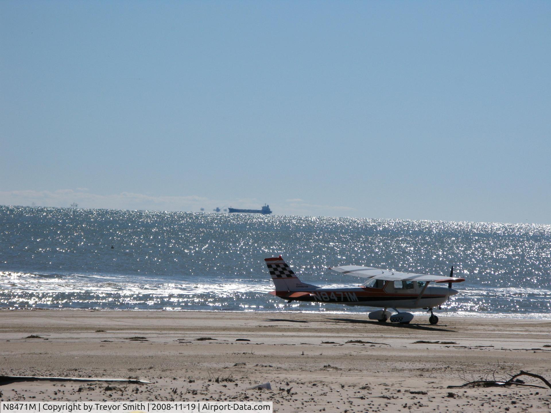 N8471M, 1970 Cessna A150K Aerobat C/N A15000171, Matagorda Island