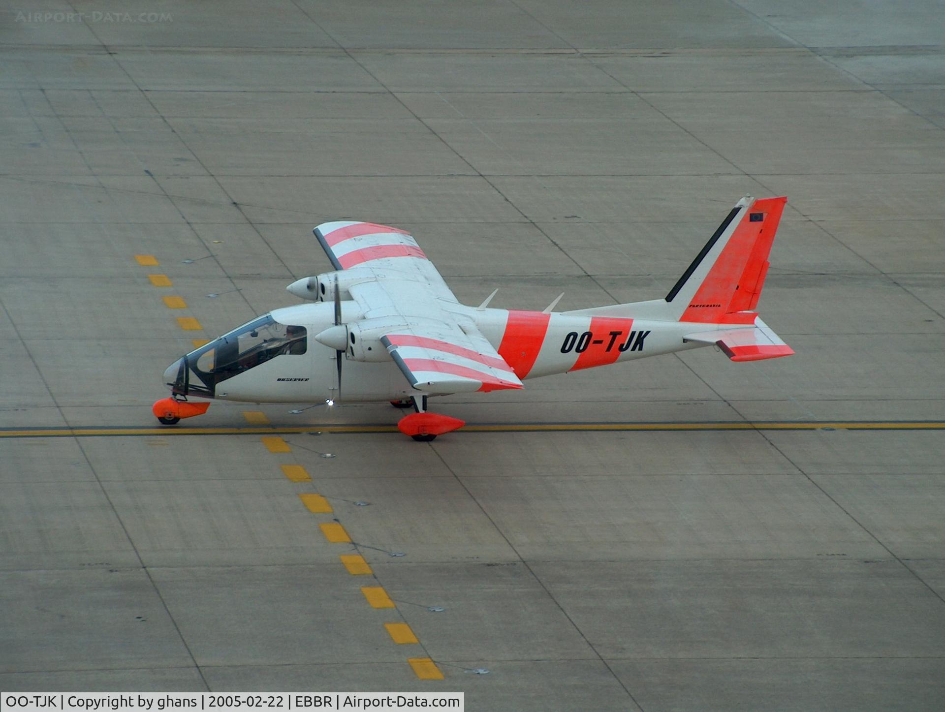 OO-TJK, 1986 Partenavia P-68B Observer C/N 372-28-OB, Observer
