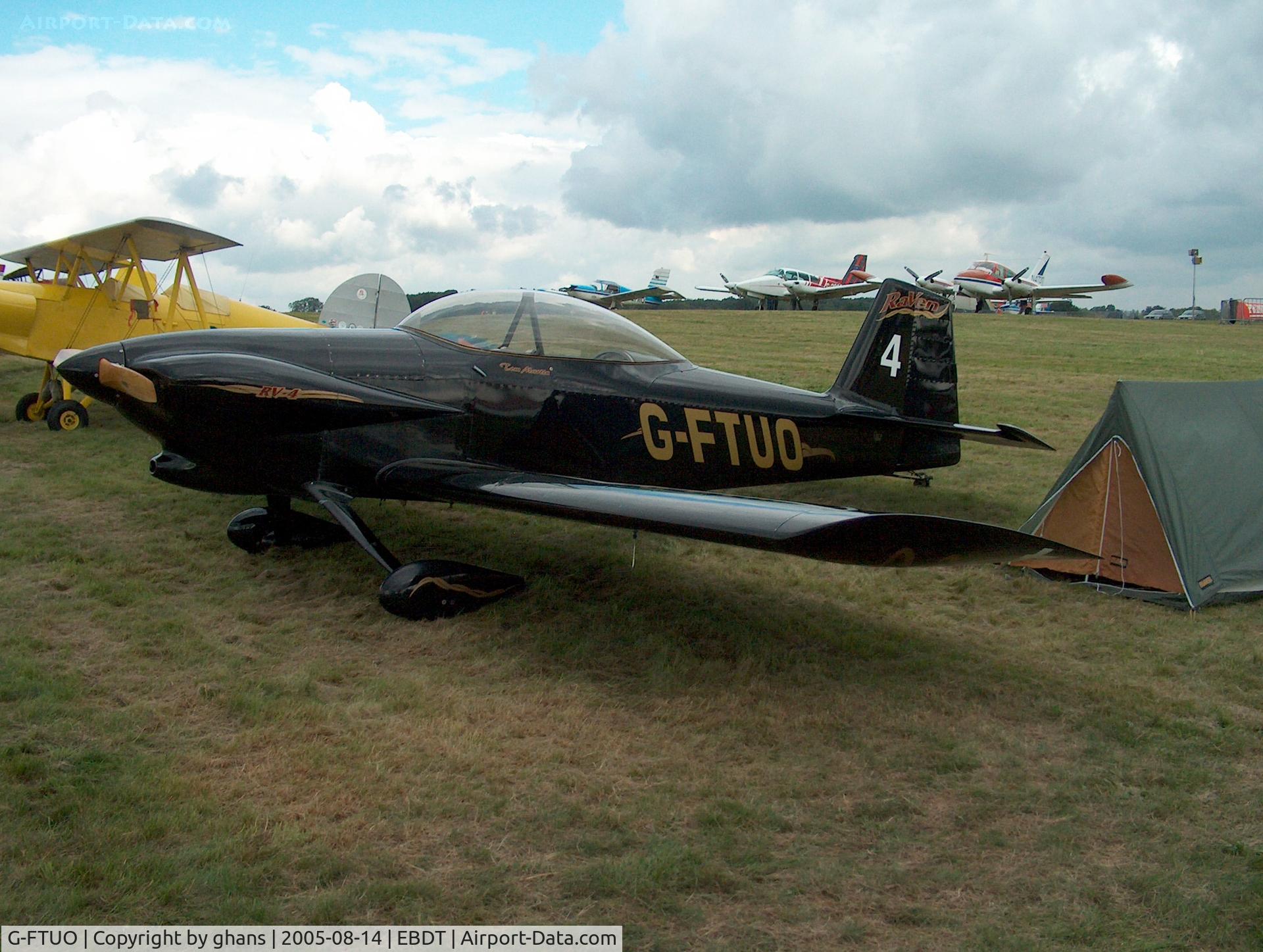 G-FTUO, 1995 Vans RV-4 C/N 926, Raven 4