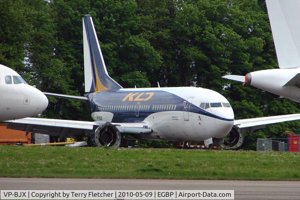 VP-BJX, 1987 Boeing 737-301 C/N 23557, KD Avia B737 One of the aircraft awaiting the scrapman's axe at Kemble