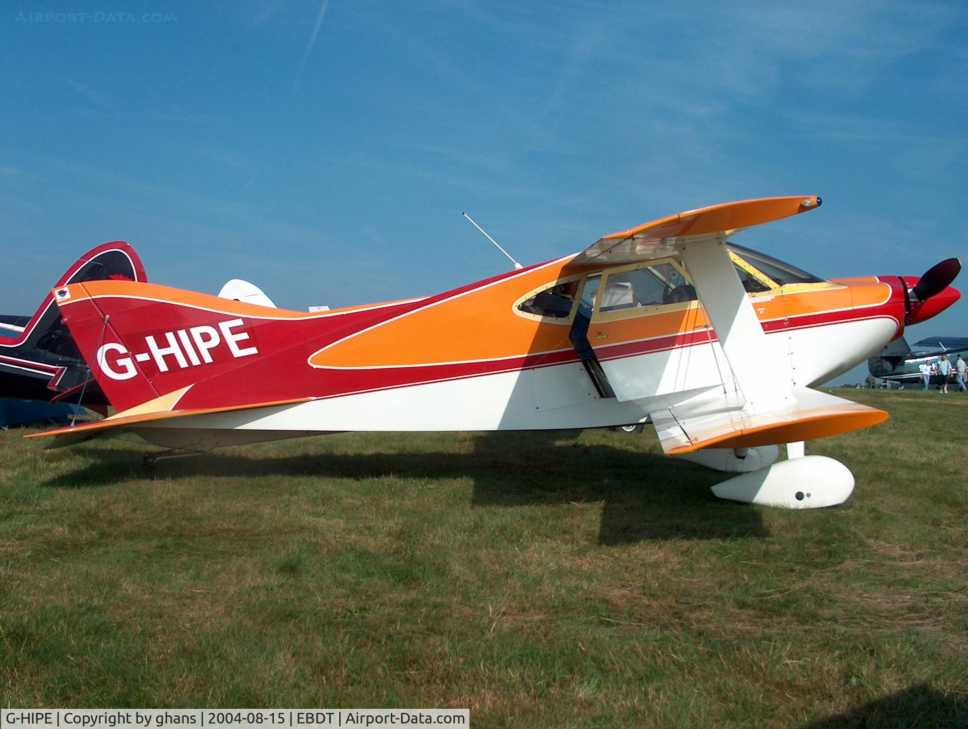 G-HIPE, 1980 Sorrell SNS-7 Hiperbipe C/N 209, Nice looking aircraft