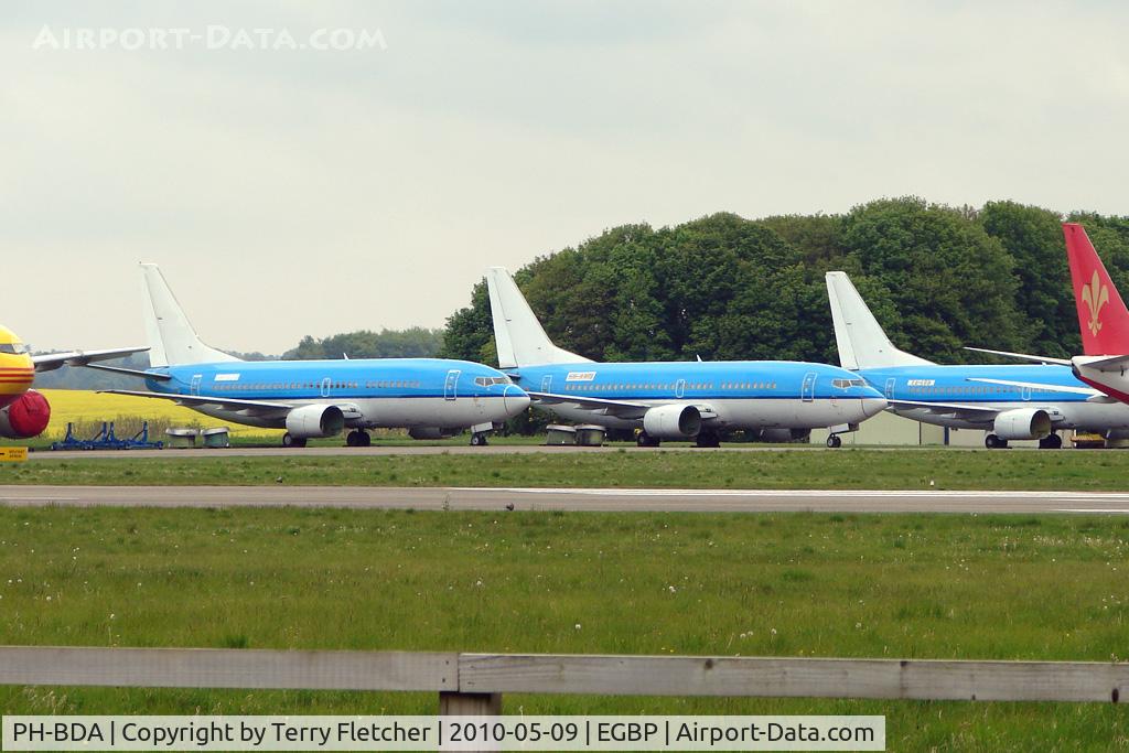 PH-BDA, 1986 Boeing 737-306 C/N 23537, KLM B737s PH-BDA / C/ D - Three of the aircraft awaiting the scrapman's axe at Kemble