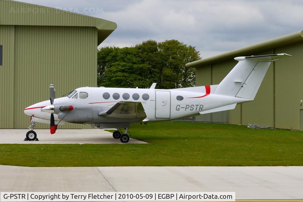 G-PSTR, 1977 Beech 200 Super King Air C/N BB-209, noted at Kemble on Vintage Aircraft Fly-In day