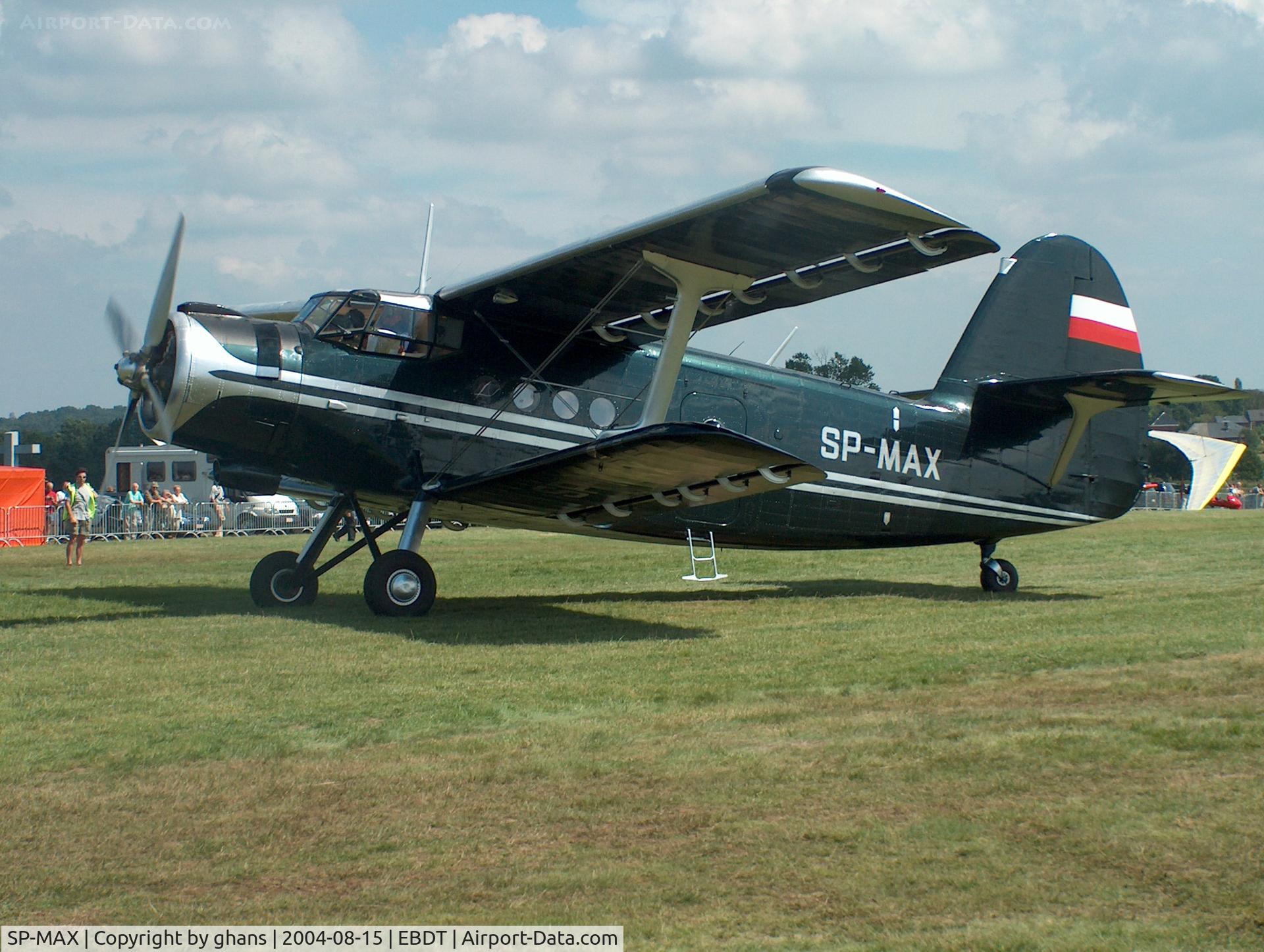 SP-MAX, 1988 Antonov An-2TP C/N 1G233-54, Very black Antonov 2