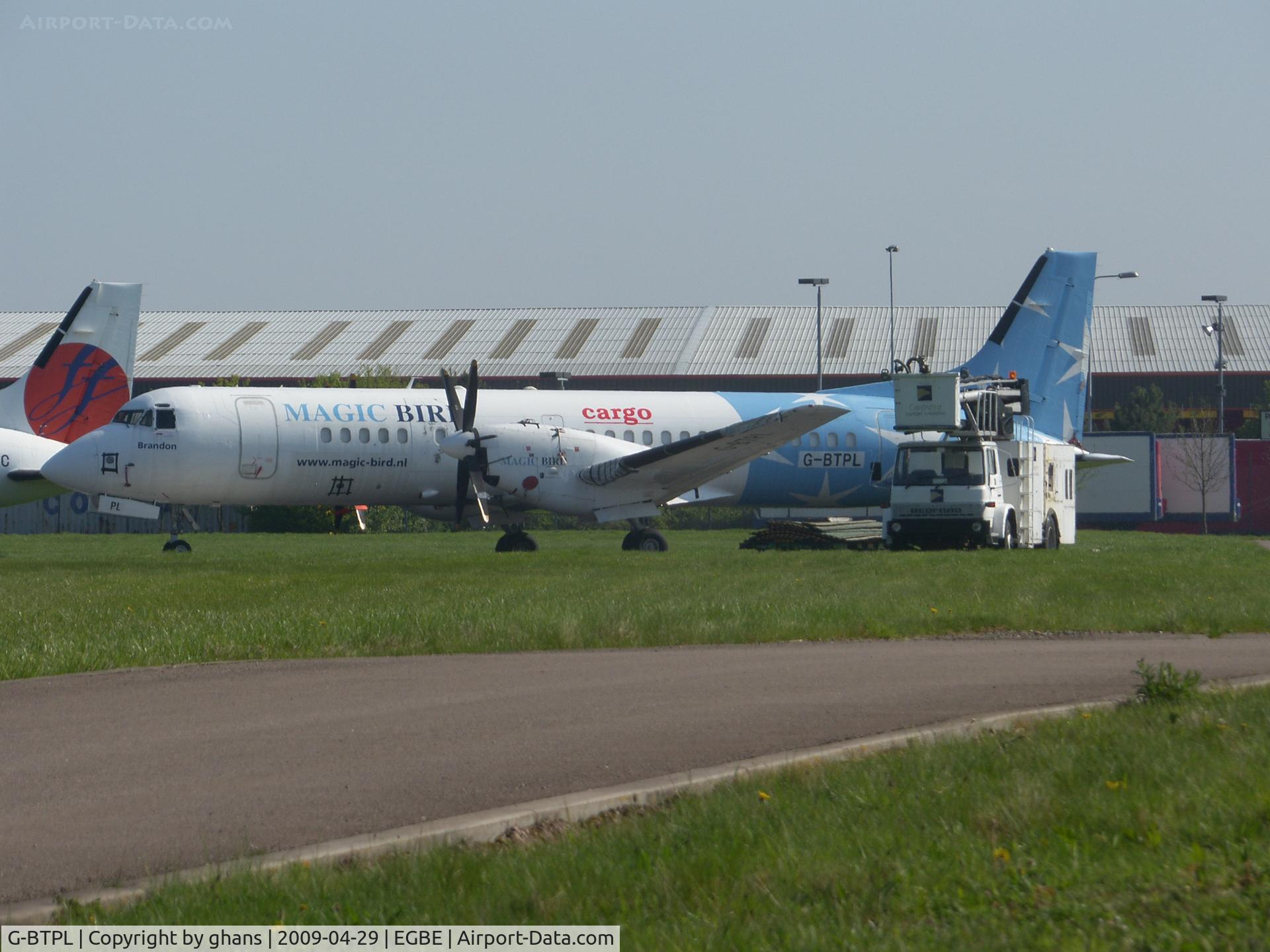 G-BTPL, 1991 British Aerospace ATP C/N 2042, In Magic BLue Cargo livery never been operational