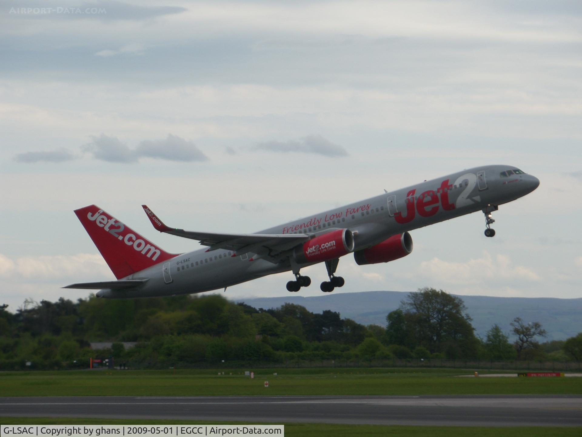 G-LSAC, 1992 Boeing 757-23A C/N 25488, Jet 2 Friendly low fares