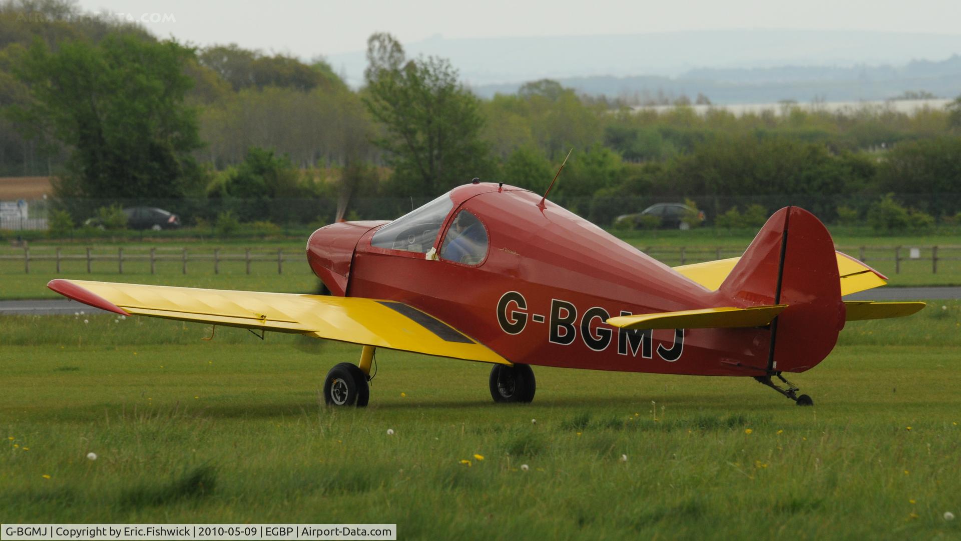 G-BGMJ, 1952 Gardan GY-201 Minicab C/N 12, 1. G-BGMJ at Kemble Airport (Great Vintage Flying Weekend)