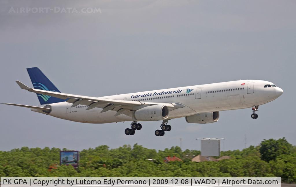 PK-GPA, 1996 Airbus A330-341 C/N 138, Garuda Indonesia