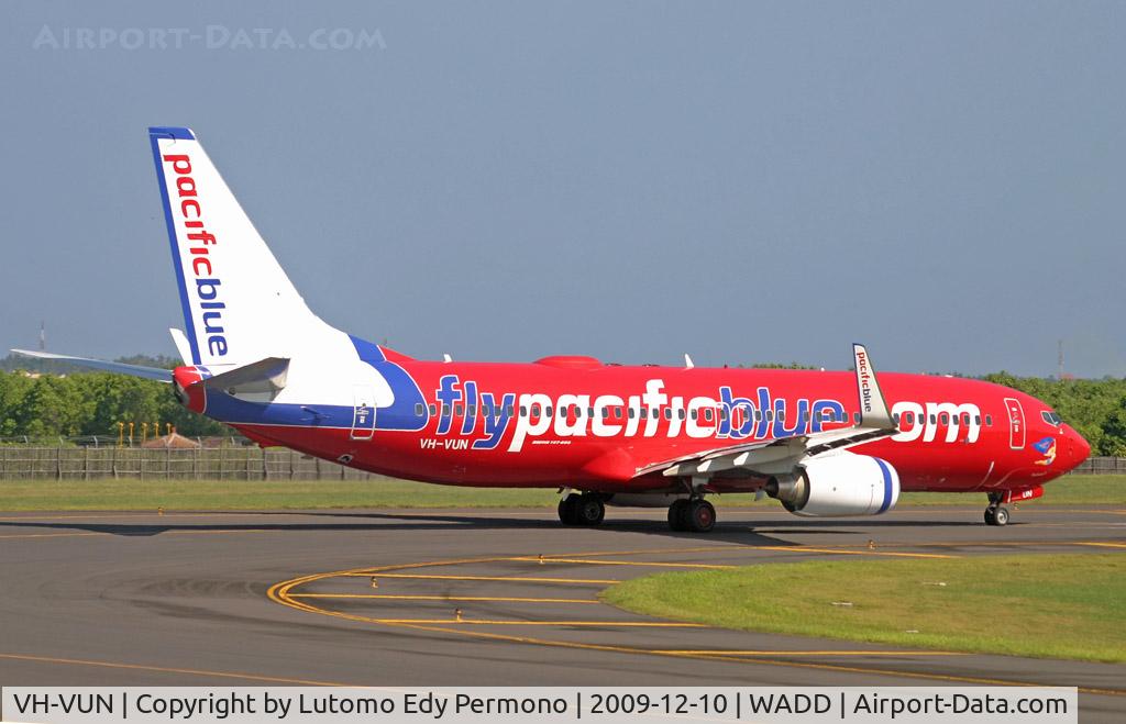 VH-VUN, 2007 Boeing 737-8BK C/N 29676, Pacific Blue