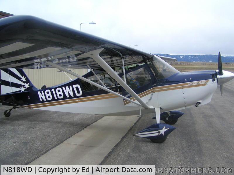 N818WD, 2000 American Champion 8KCAB Decathlon C/N 856-2000, N818WD