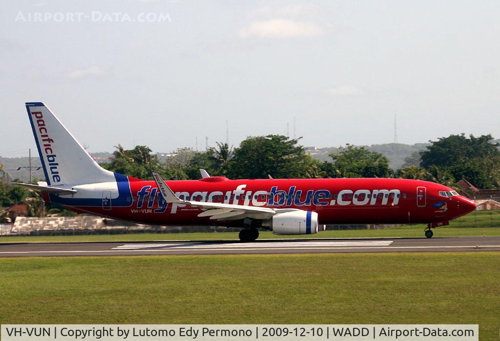 VH-VUN, 2007 Boeing 737-8BK C/N 29676, Pacific Blue
