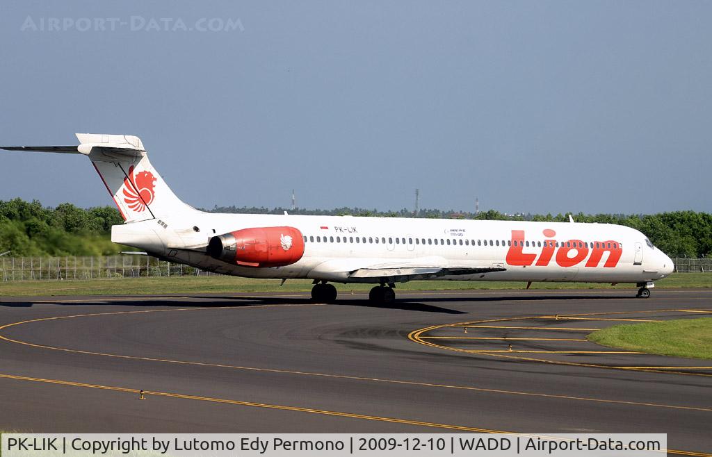 PK-LIK, 1997 McDonnell Douglas MD-90-30 C/N 53570, Lion Inter