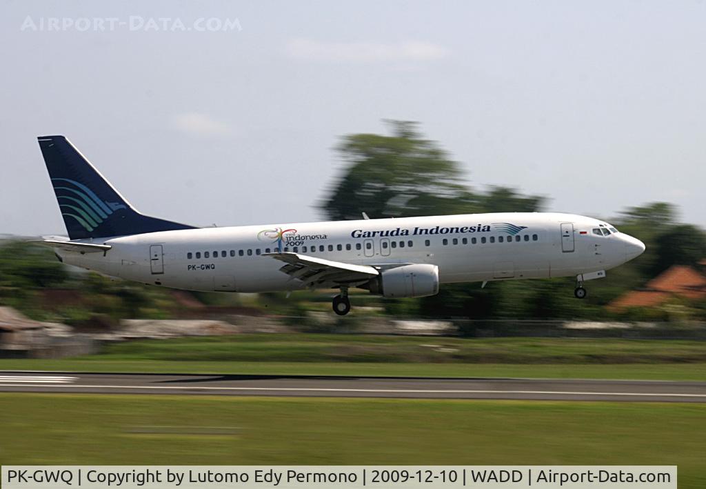 PK-GWQ, Boeing 737-4U3 C/N 25719, Garuda Indonesia