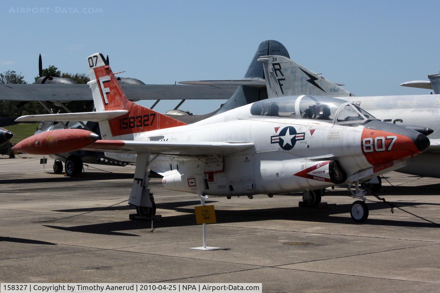 158327, Rockwell T-2C Buckeye C/N 340-18, Rockwell T-2C Buckeye, c/n 340-18