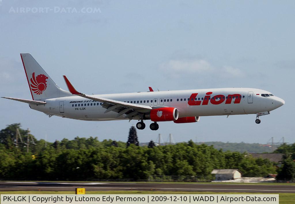 PK-LGK, 2009 Boeing 737-9GP/ER C/N 35728, Lion Inter
