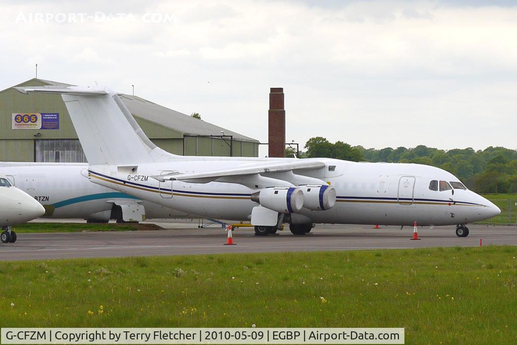 G-CFZM, 1996 British Aerospace Avro 146-RJ85 C/N E2299, Stored BAE146 at Kemble
