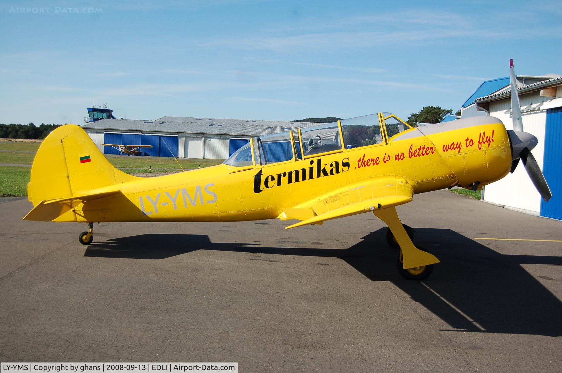 LY-YMS, Yakovlev Yak-52 C/N 844210, There is no better way to fly