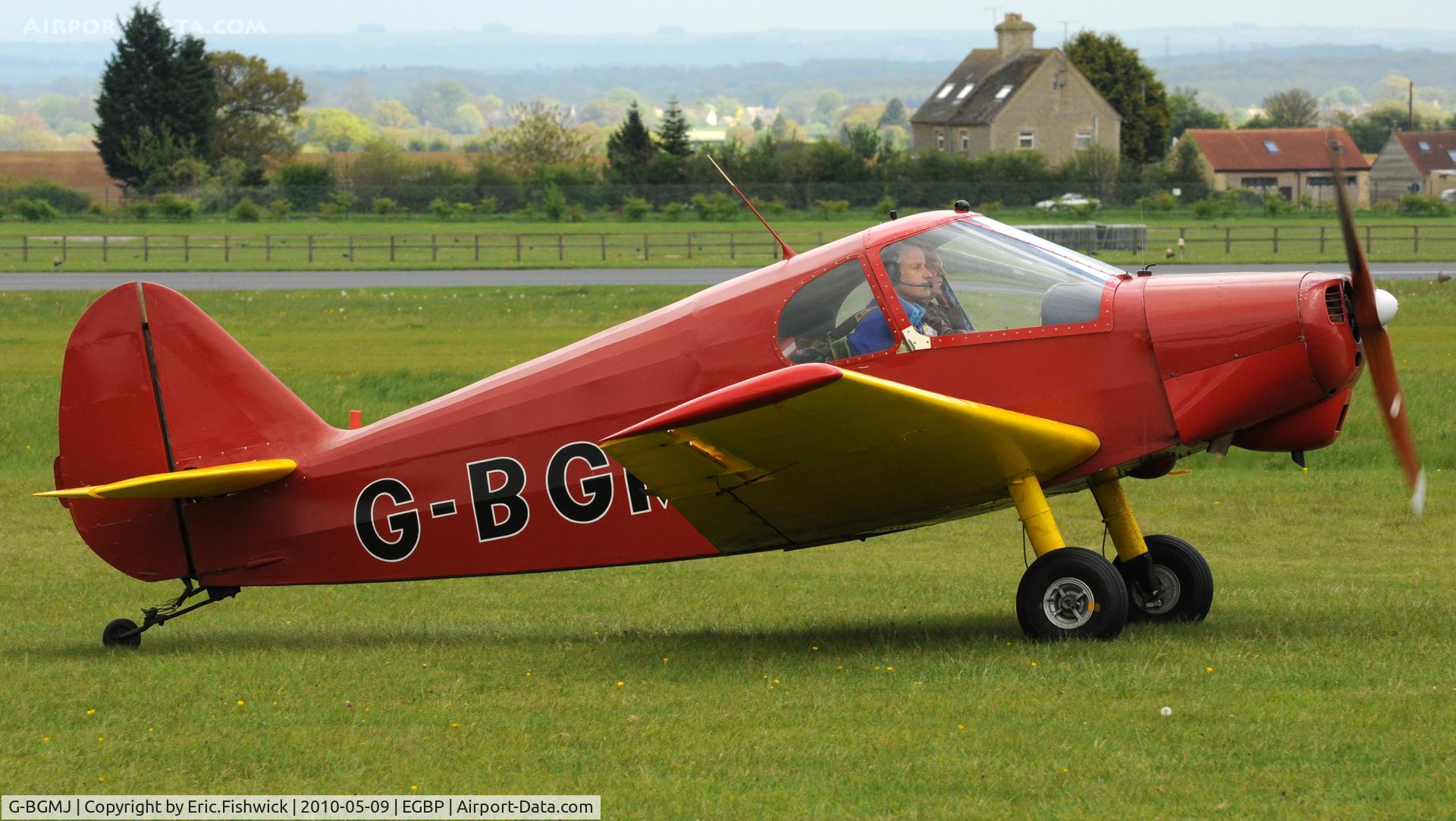 G-BGMJ, 1952 Gardan GY-201 Minicab C/N 12, 2. G-BGMJ at Kemble Airport (Great Vintage Flying Weekend)
