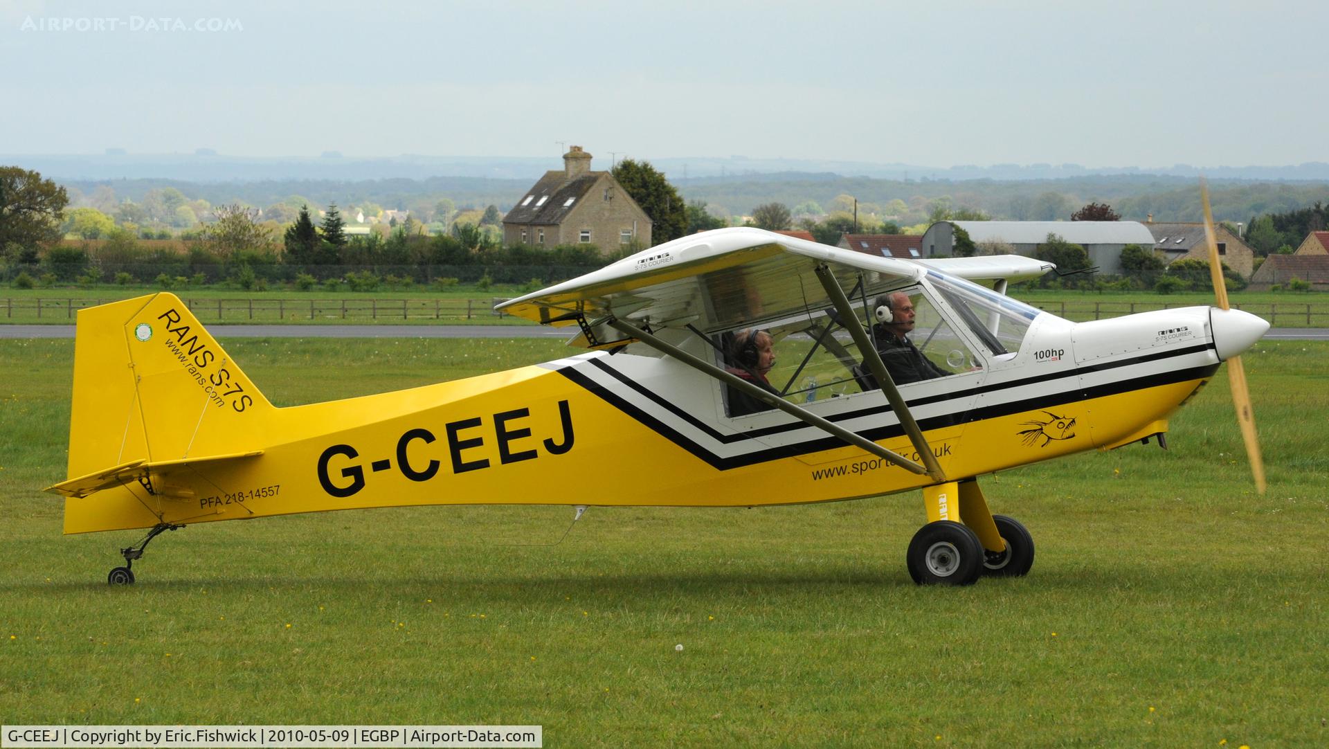 G-CEEJ, 2006 Rans S-7S Courier C/N PFA 218-14557, 2. G-CEEJ at Kemble Airport (Great Vintage Flying Weekend)