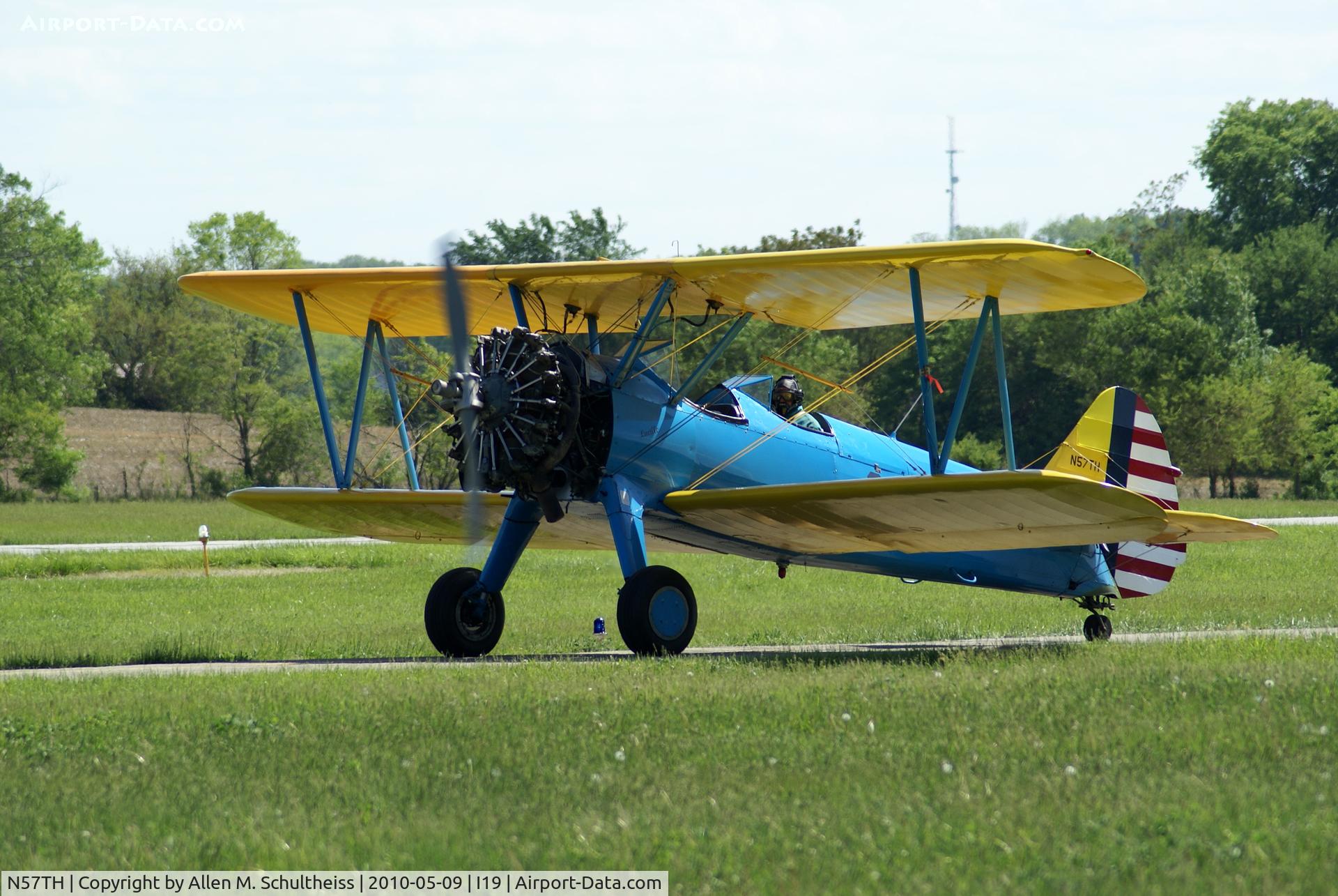N57TH, Boeing A75N1 (PT-17) C/N 75-4240, PT17 Stearman