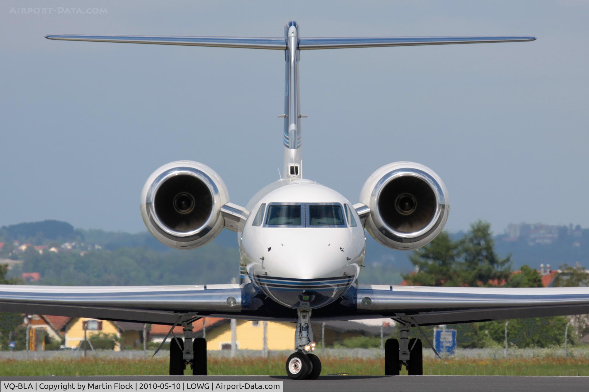 VQ-BLA, 2008 Gulfstream Aerospace GV-SP (G550) C/N 5215, .