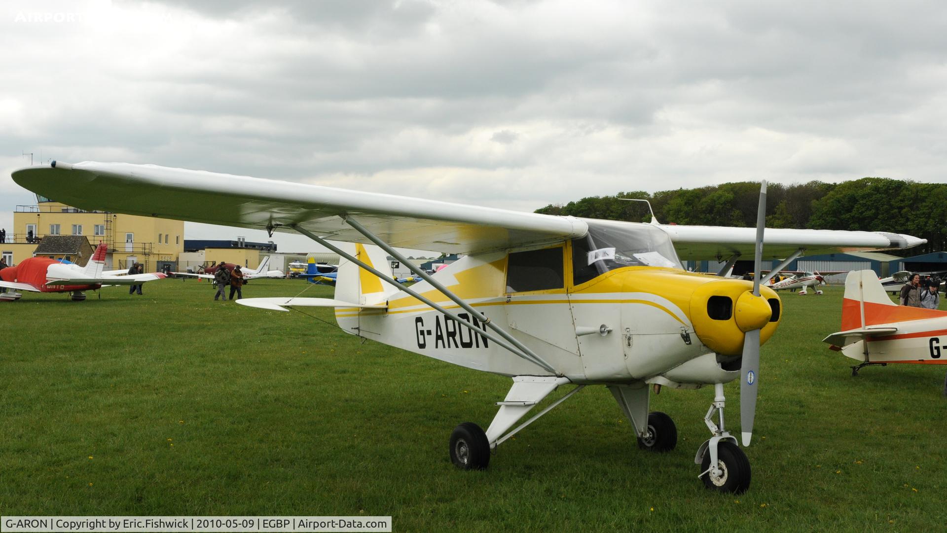 G-ARON, 1961 Piper PA-22-108 Colt Colt C/N 22-8822, 3. G-ARON at Kemble Airport (Great Vintage Flying Weekend)