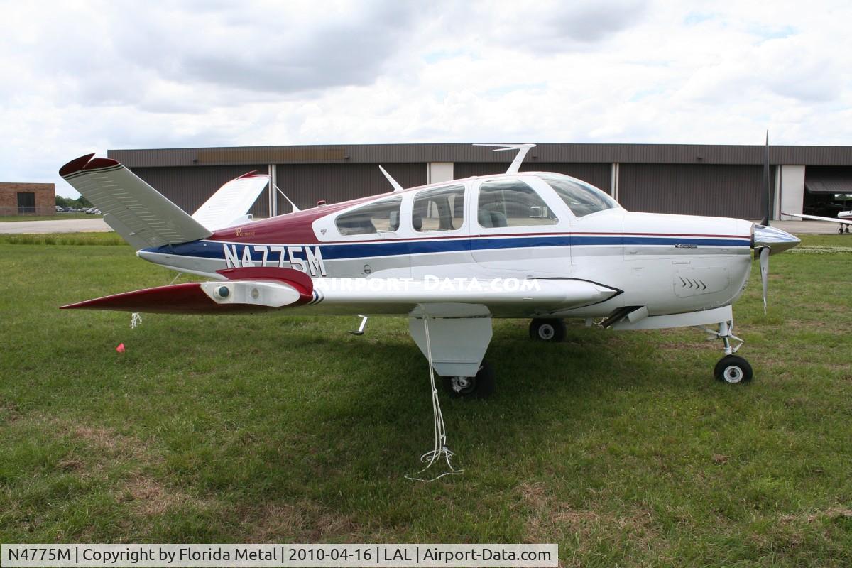 N4775M, 1978 Beech V35B Bonanza C/N D-10131, Beech V35