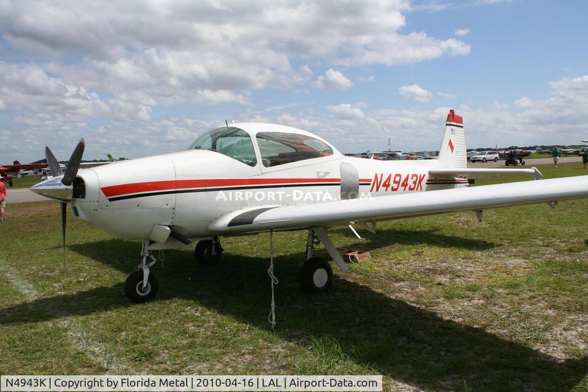 N4943K, 1949 Ryan Navion A C/N NAV-4-1943, Navion A