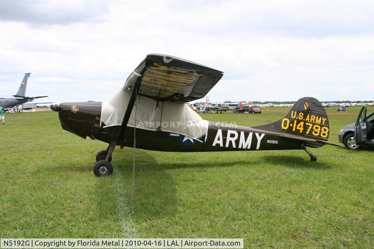 N5192G, 1951 Cessna 305A C/N 21683, L-19