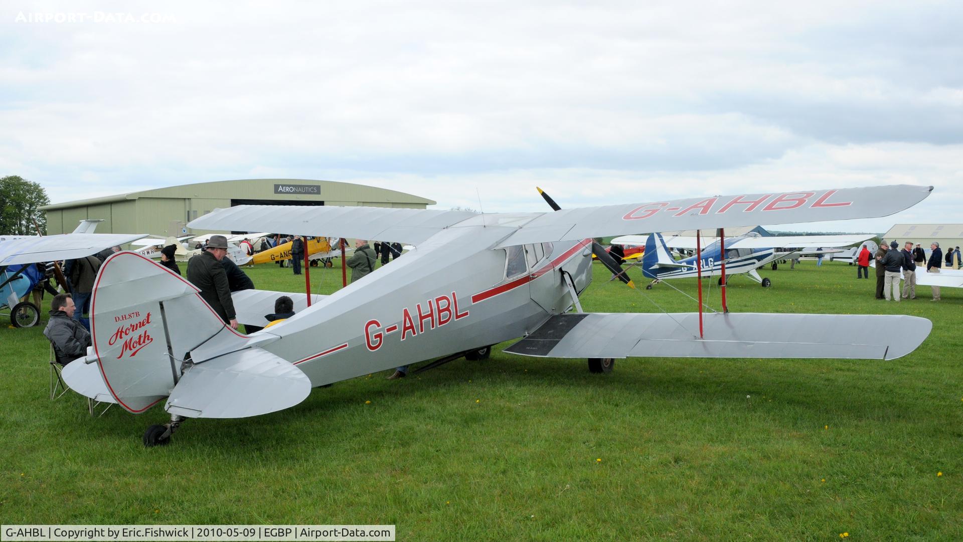 G-AHBL, 1936 De Havilland DH.87B Hornet Moth C/N 8135, 2. G-AHBL at Kemble Airport (Great Vintage Flying Weekend)