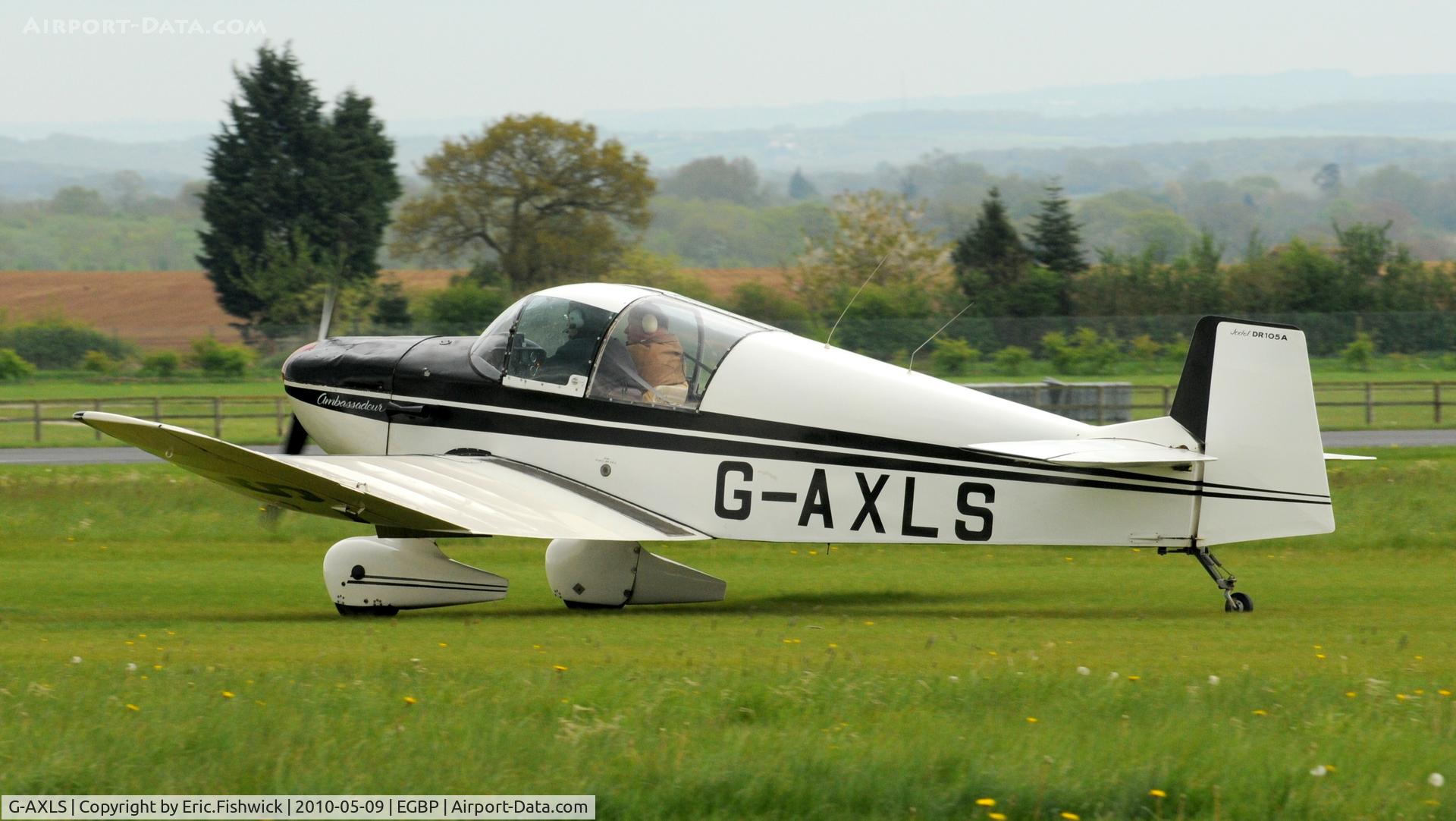 G-AXLS, 1959 Jodel DR-105A Ambassadeur C/N 86, 1. G-AXLS at Kemble Airport (Great Vintage Flying Weekend)