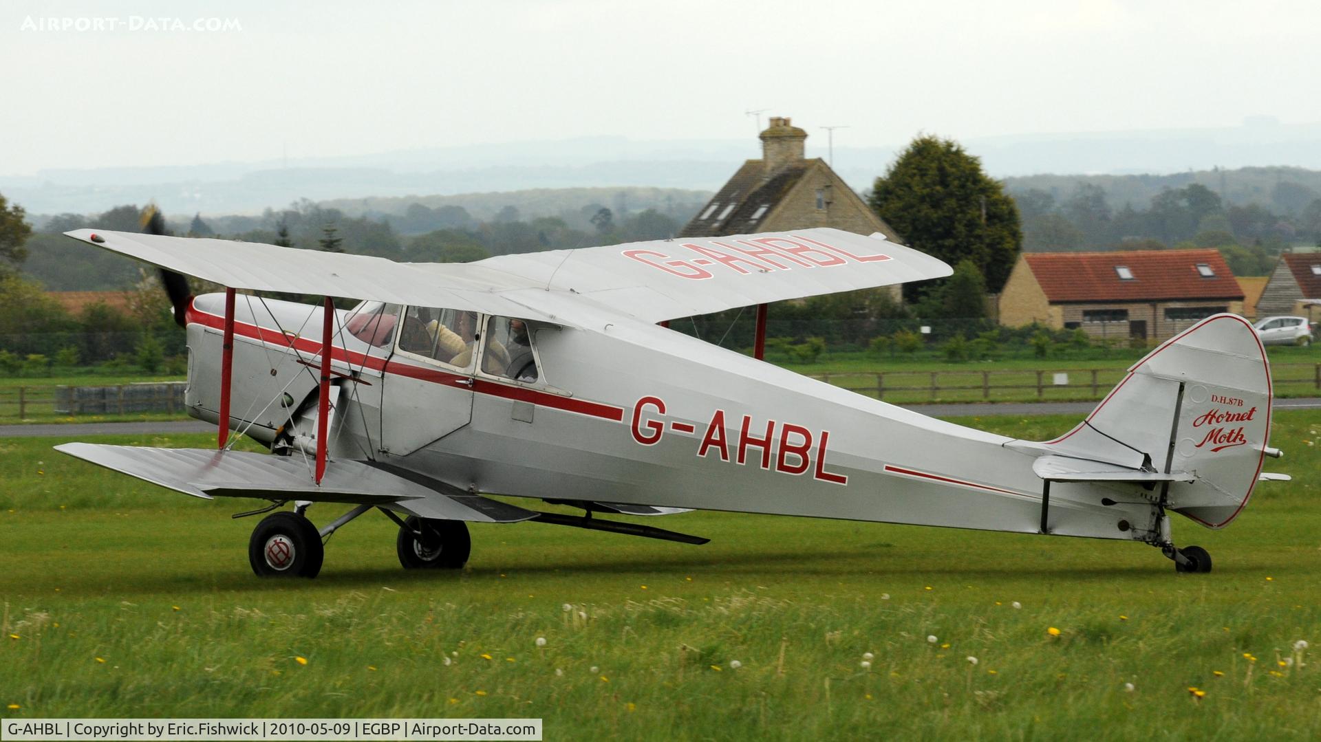 G-AHBL, 1936 De Havilland DH.87B Hornet Moth C/N 8135, 1. G-AHBL at Kemble Airport (Great Vintage Flying Weekend)