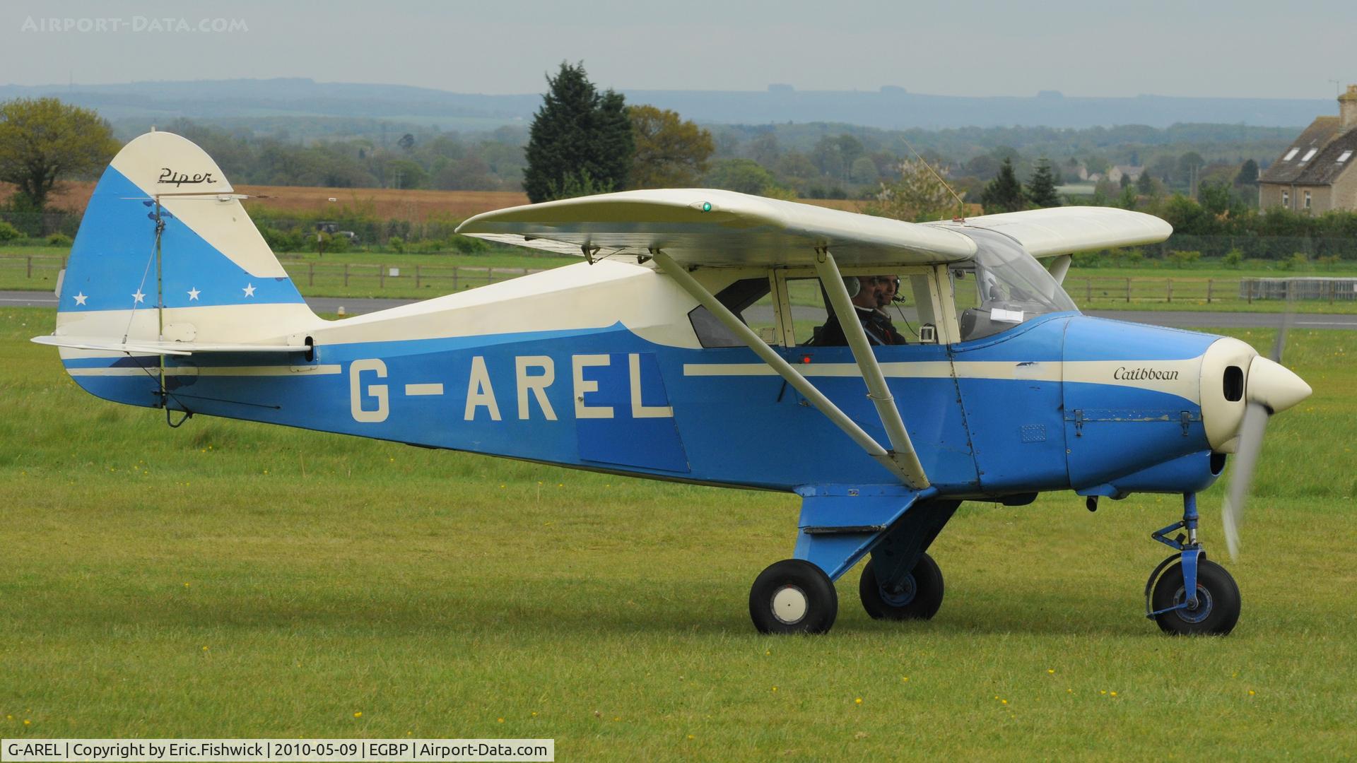 G-AREL, 1960 Piper PA-22-150 Caribbean C/N 22-7284, 3. G-AREL  at Kemble Airport (Great Vintage Flying Weekend)