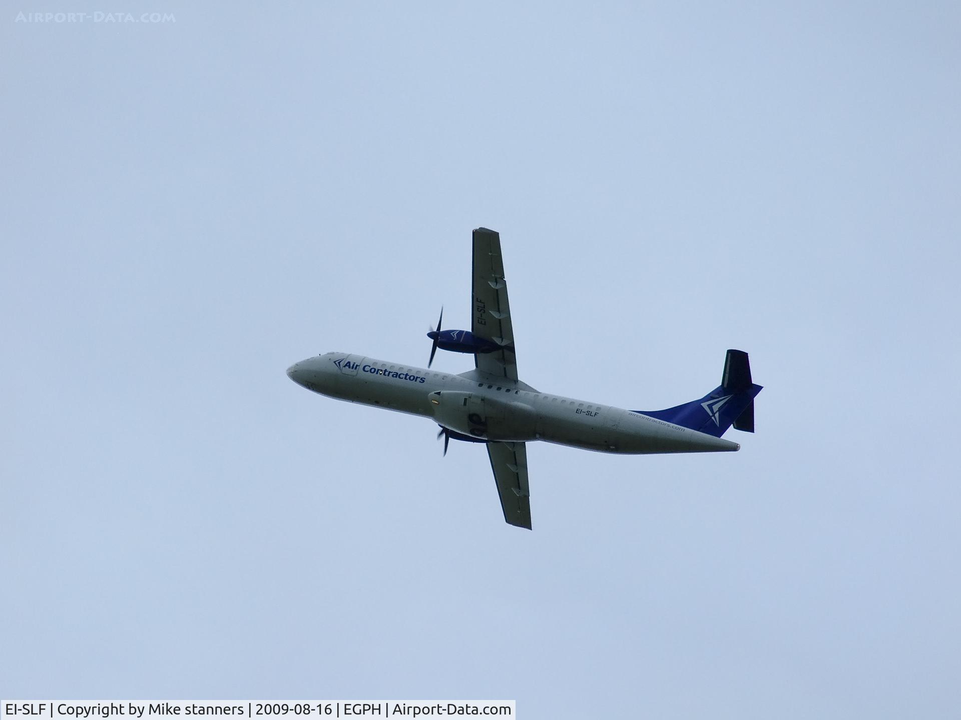 EI-SLF, 1991 ATR 72-201 C/N 210, Air contractors ATR-72-201F Departing runway 24