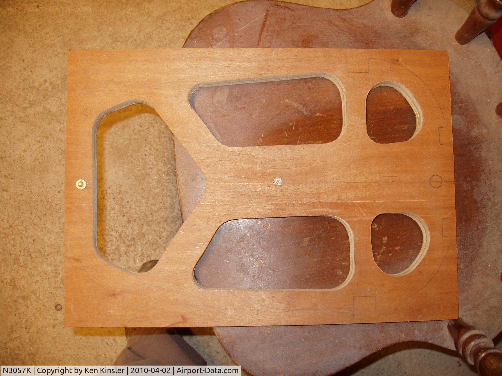 N3057K, 1946 Culver V C/N V-276, New fabricated bulkhead