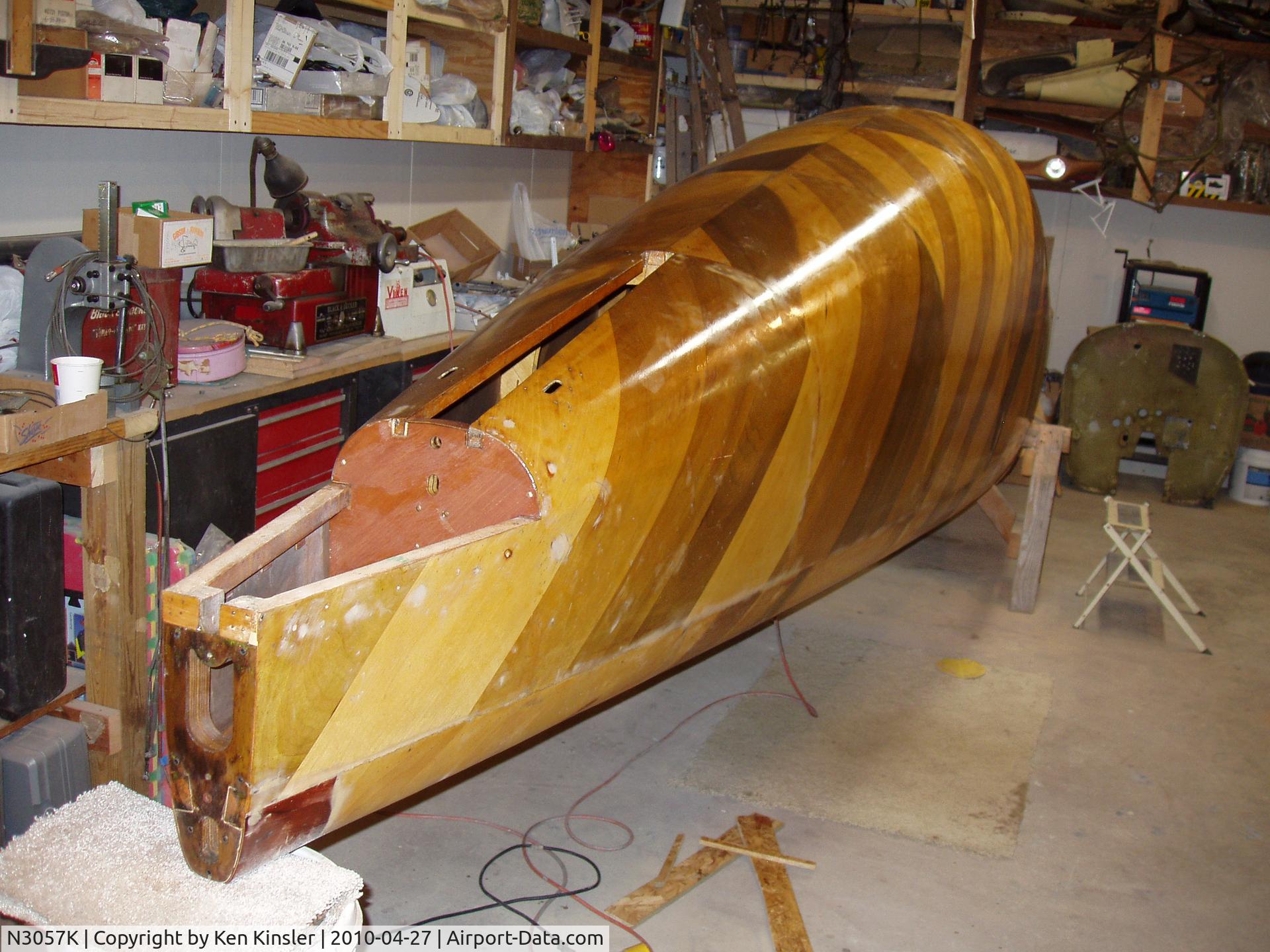 N3057K, 1946 Culver V C/N V-276,  2 coats epoxy varnish