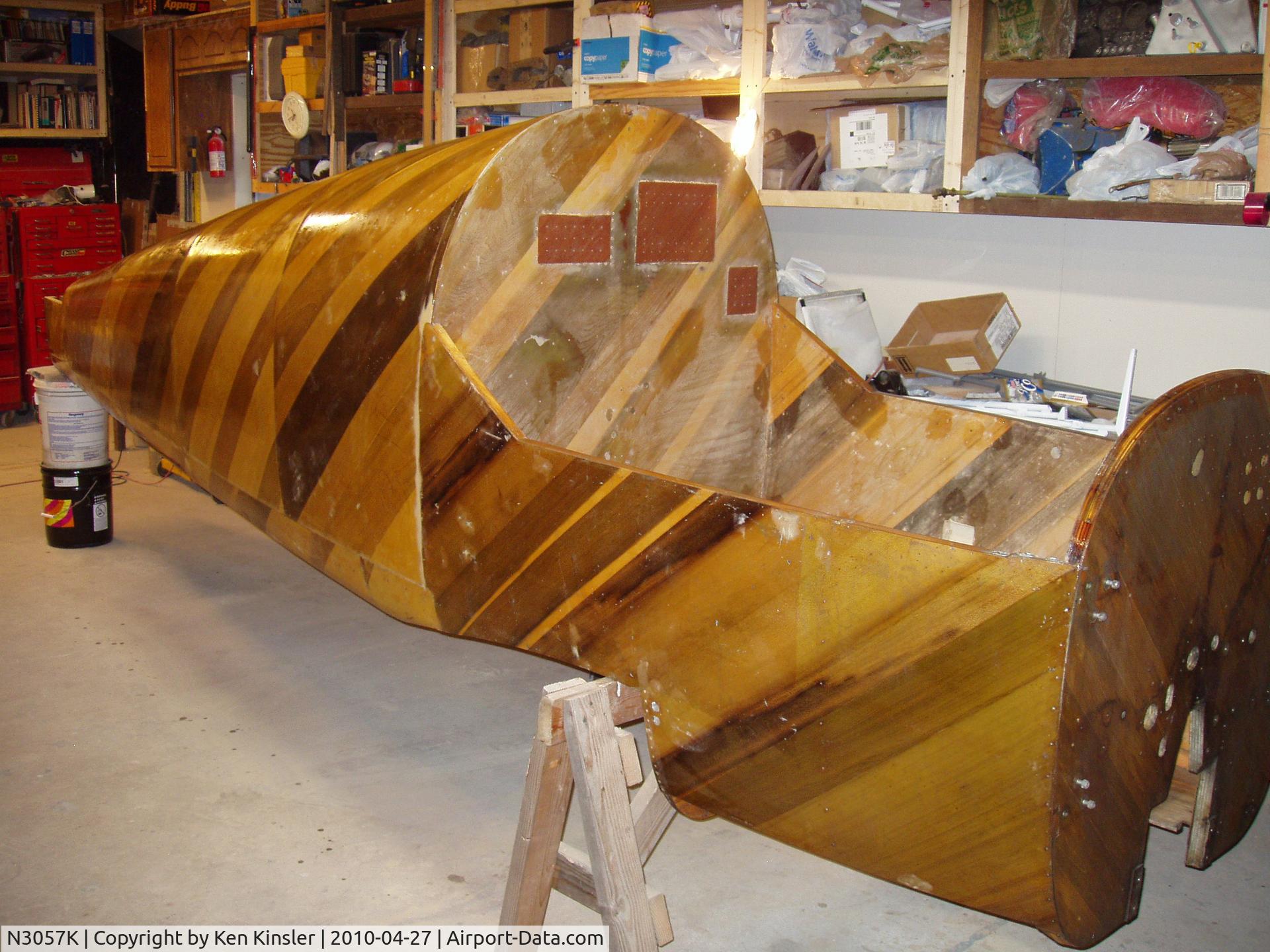 N3057K, 1946 Culver V C/N V-276, ready for cover with polyfiber