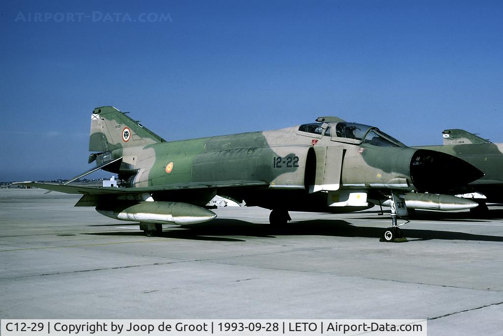 C12-29, 1964 McDonnell F-4C Phantom II C/N 1225, During 1993 the wfu F-4Cs were a valuable source of spare parts for the active RF-4C fleet.