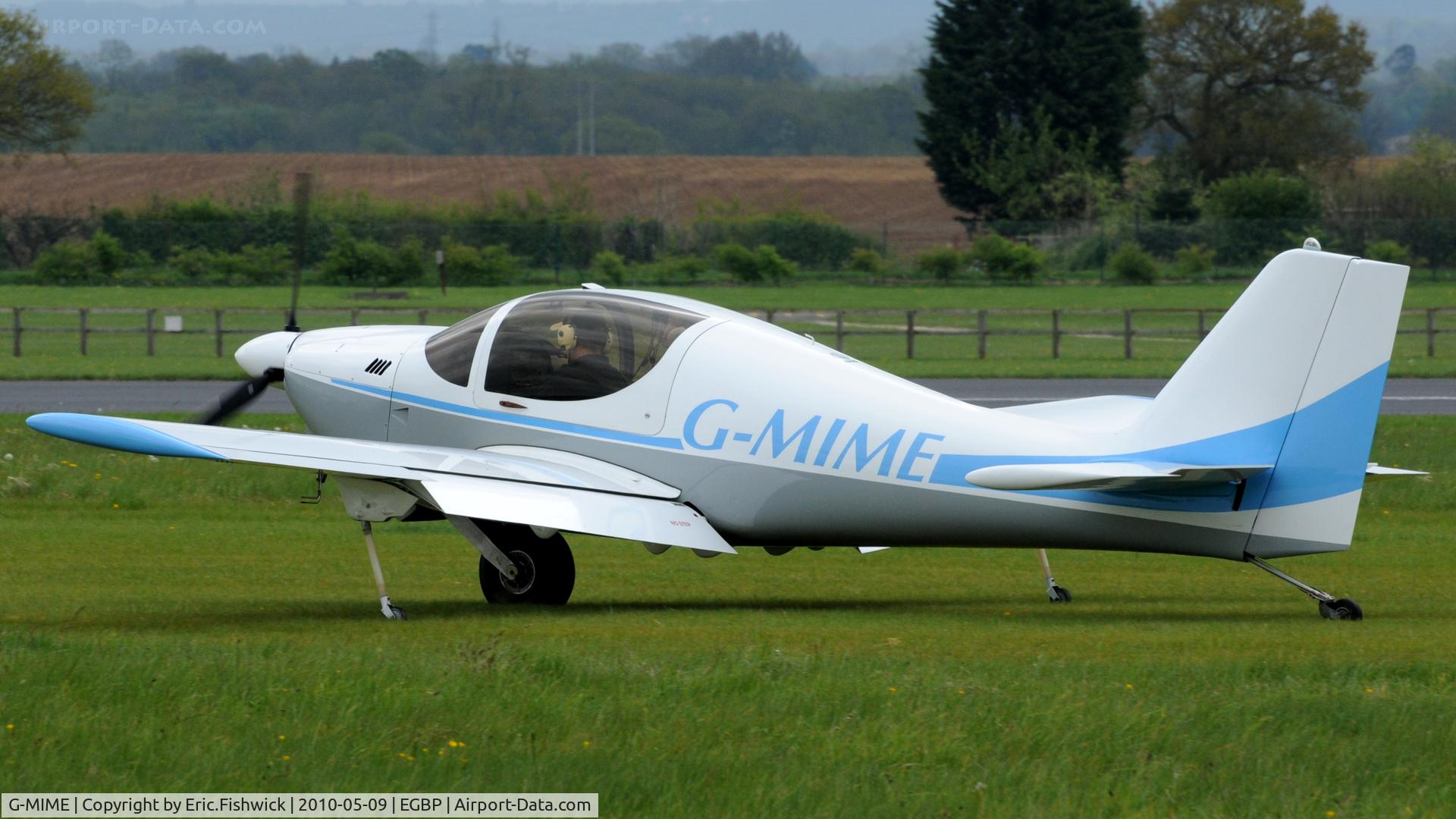 G-MIME, 2001 Europa Monowheel C/N PFA 247-12850, 1. G-MIME at Kemble Airport (Great Vintage Flying Weekend)
