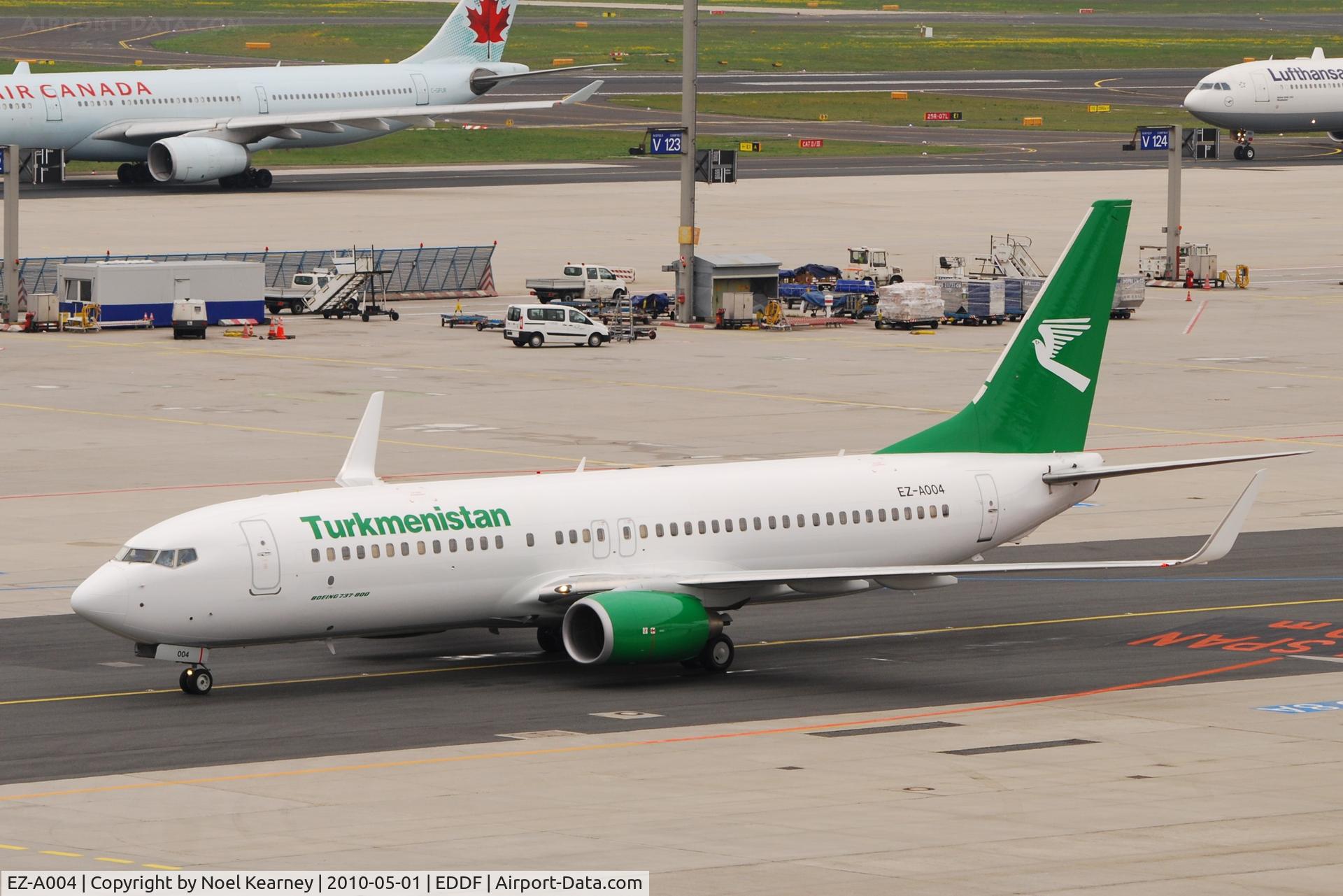 EZ-A004, 2007 Boeing 737-82K C/N 36088, Turkmenistan Als.