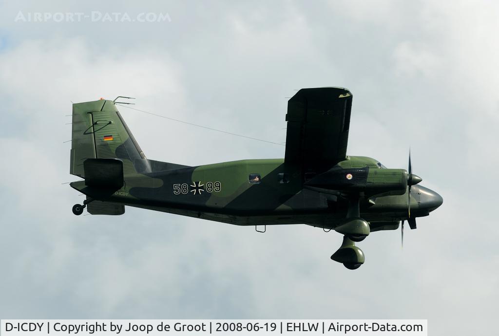 D-ICDY, Dornier Do-28D-2 Skyservant C/N 4164, The German 'Reservistenkameradschaft Flugdienst' still operated two Do-28 and a Do-27 in full German AF colors.