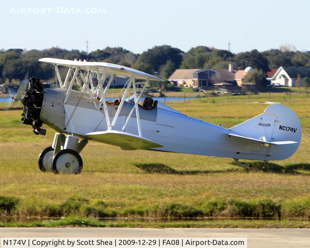 N174V, 1930 Curtiss-Wright Travel Air B-4000 C/N 1365, Kermit Weeks doing a maintenance flight in his B-4000