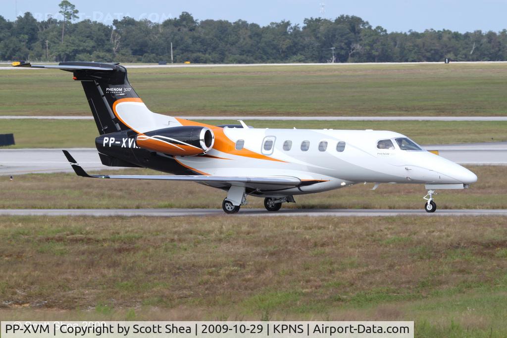 PP-XVM, 2010 Embraer EMB-505 Phenom 300 C/N 50500004, A ultra-rare guest to Pensacola back in October!