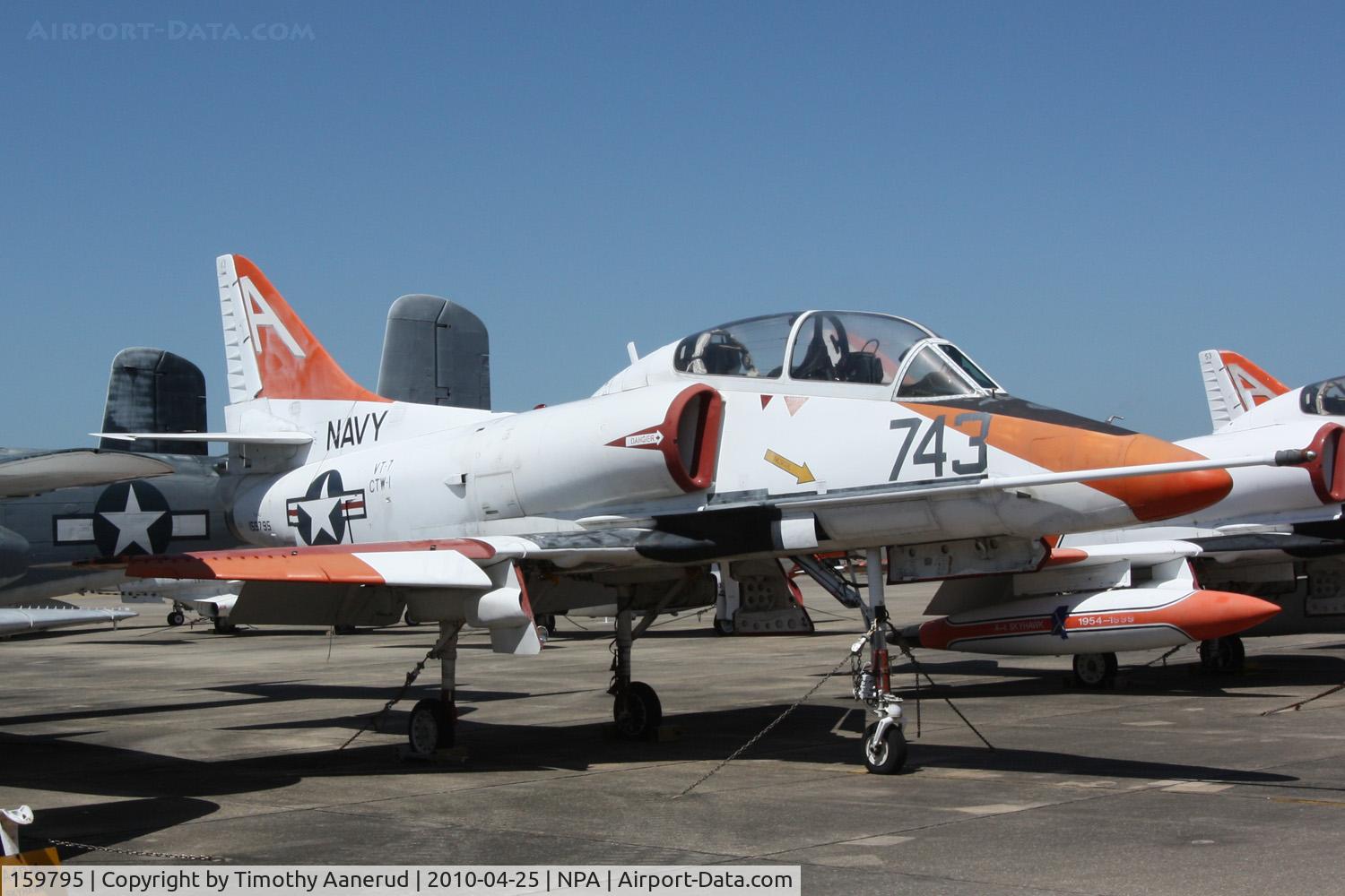 159795, 1975 Douglas TA-4J Skyhawk C/N 14494, Douglas TA-4J Skyhawk, c/n 14494