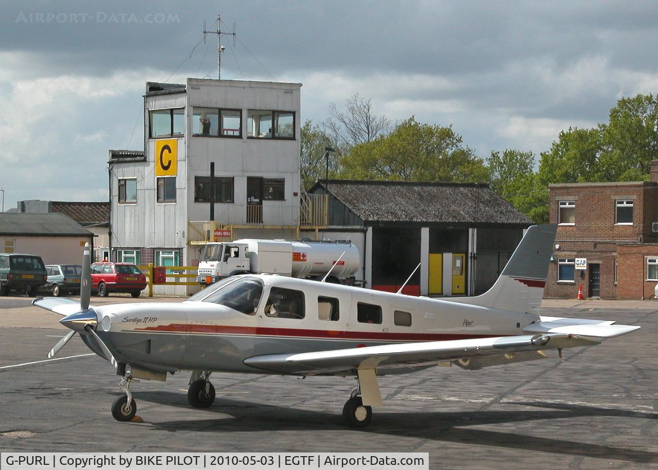 G-PURL, 1994 Piper PA-32R-301 Saratoga II HP C/N 3213078, ROMEO LIMA ON THE MAIN APRON